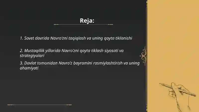 Navro‘z bayramining qayta tiklanishi va ahamiyati 2