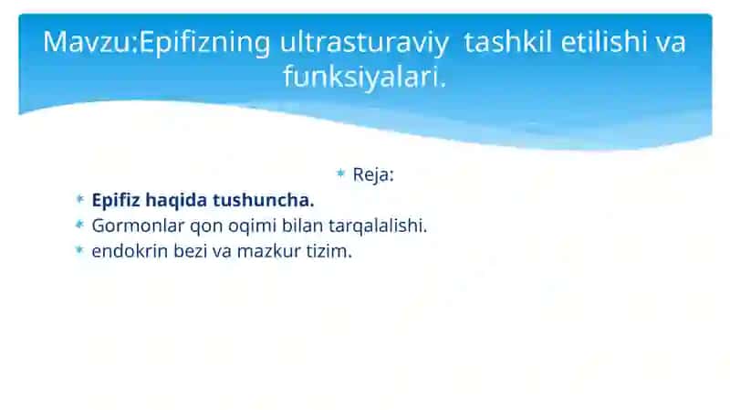 Toshkent Tibbiyot Akademiyasi Termiz filiali Davolashishi 1-fakulteti 101-b guruhi talabasi Xamroyeva Gulxayoning Gistalogiyafanidantayyorlaganmustaqilishi 2