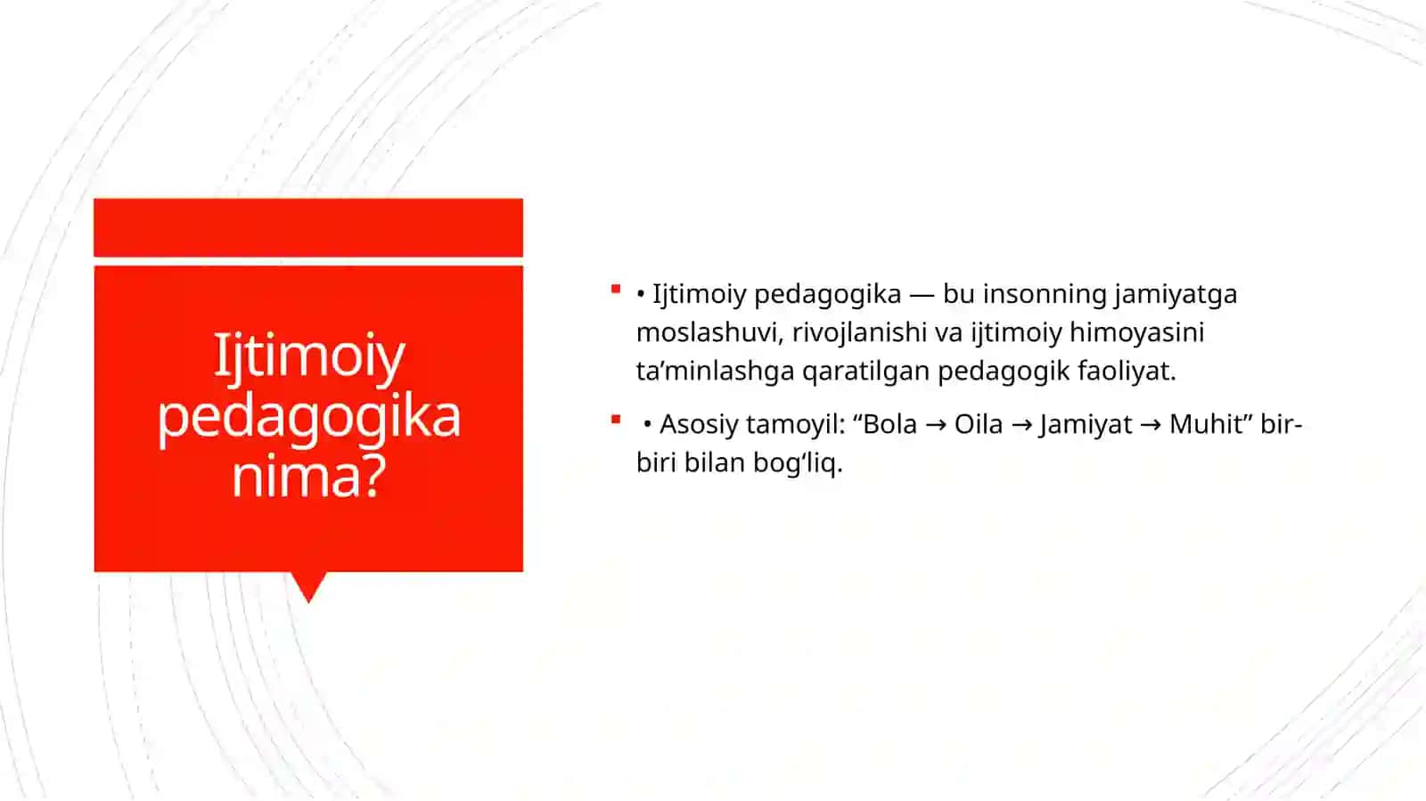 IJTIMOIY PEDAGOGIKA ASOSLARI 2
