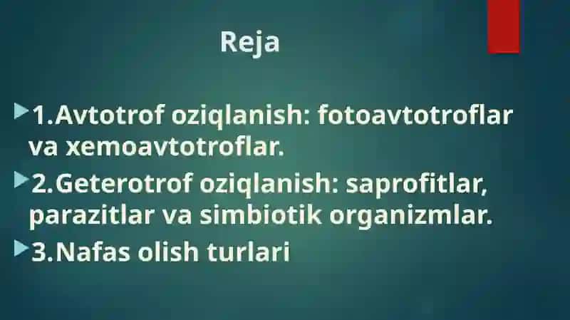 Mikroorganizmlar fiziologiyasi 2