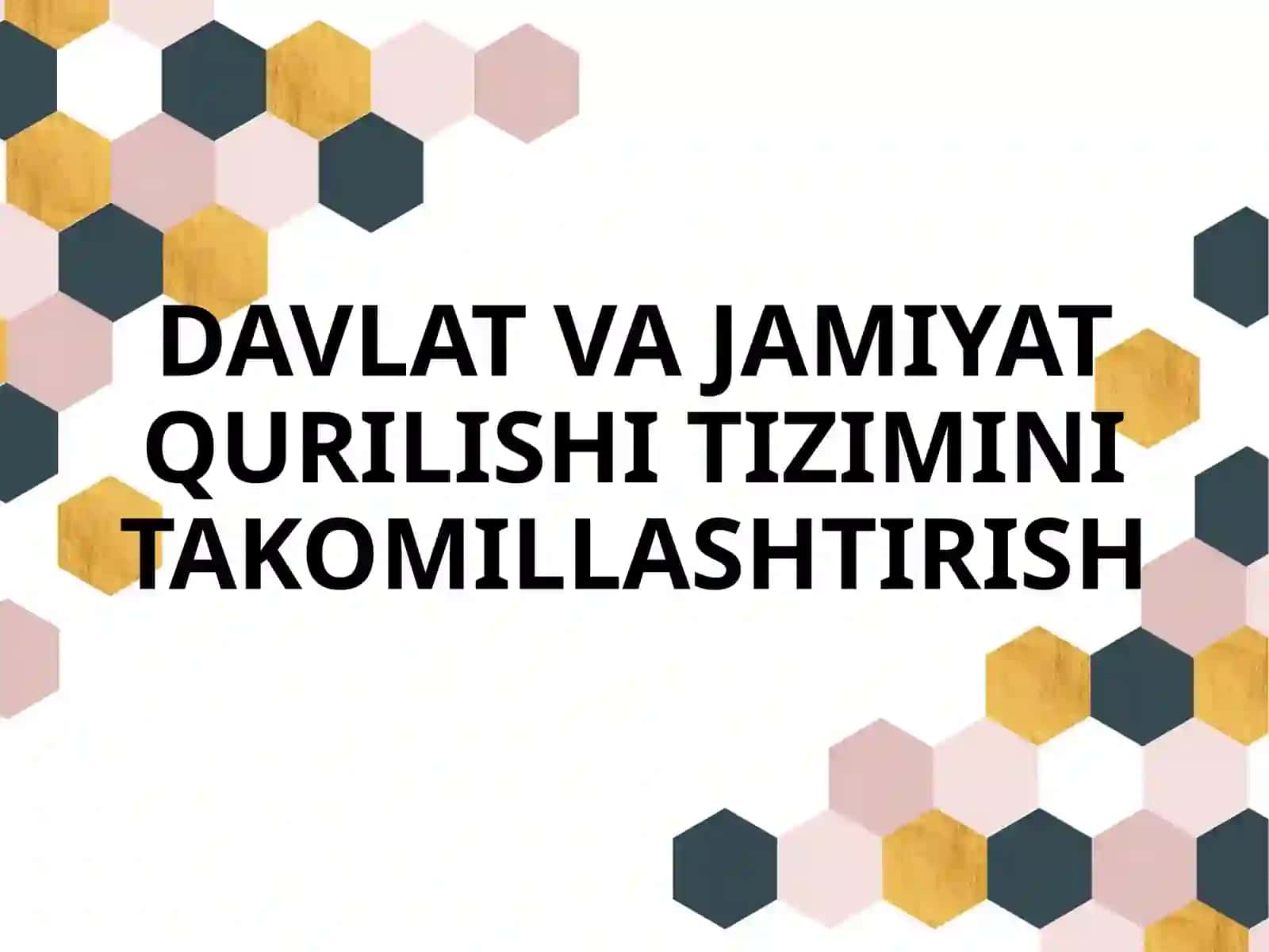 O’ZBEKISTONNI RIVOJLANTIRISH STRATEGIYASI VA FUQAROLIK JAMIYATI 2