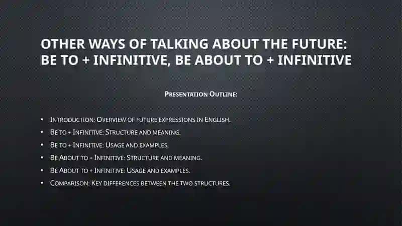 Aspects of language presentation 2