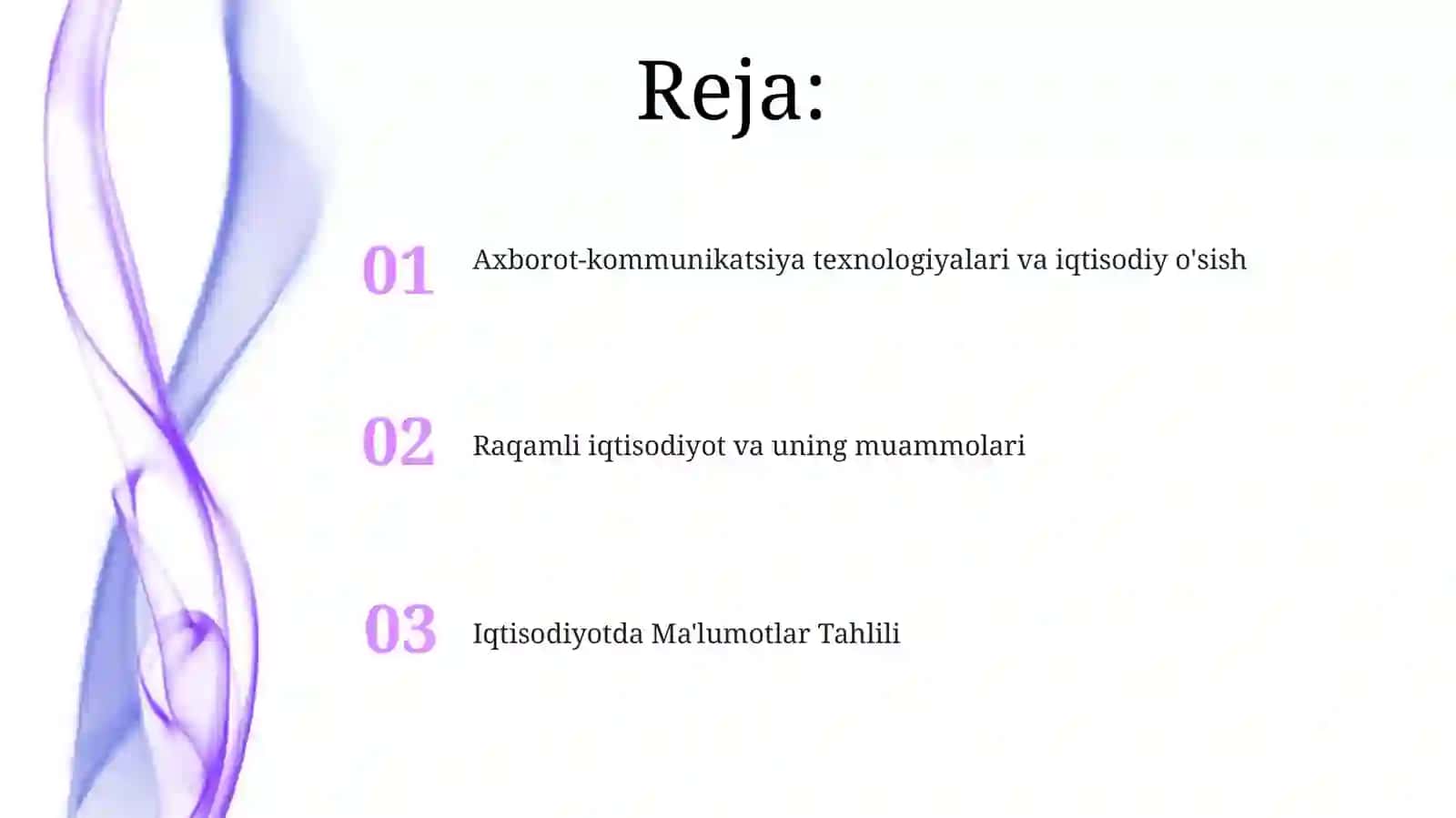 Iqtisodiyotdaaxborotkommunikatsiontexnologiyalarvatizimlarfanigakirish 2