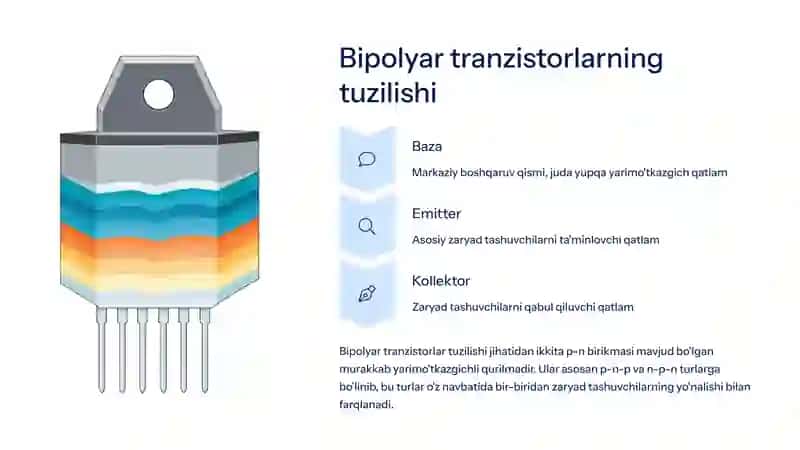 Bipolyar tranzistorlar: Elektronika asosi 2