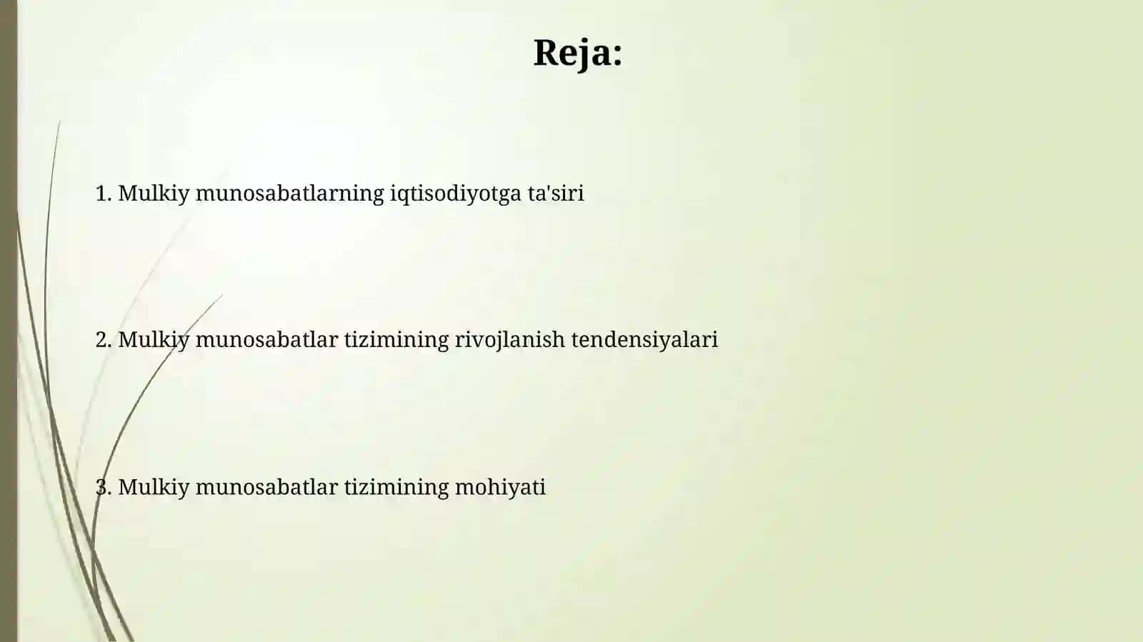 Iqtisodiy tizimda mulkiymunosabatlartizimi 2