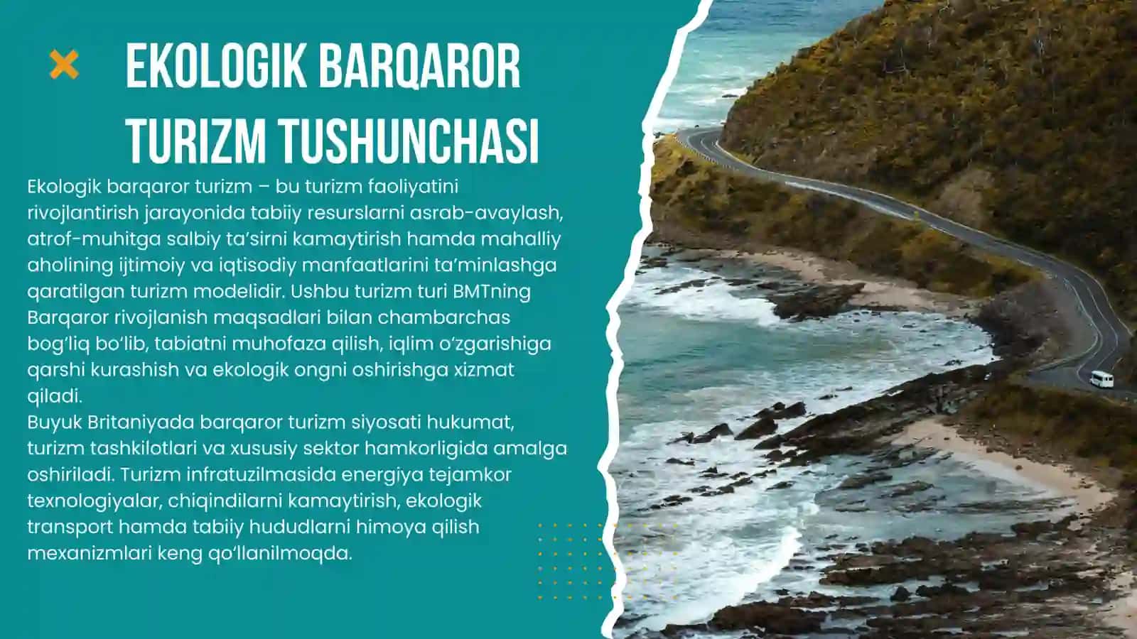 Buyuk Britaniyada ekologik barqaror turizm rivojlanishi 2