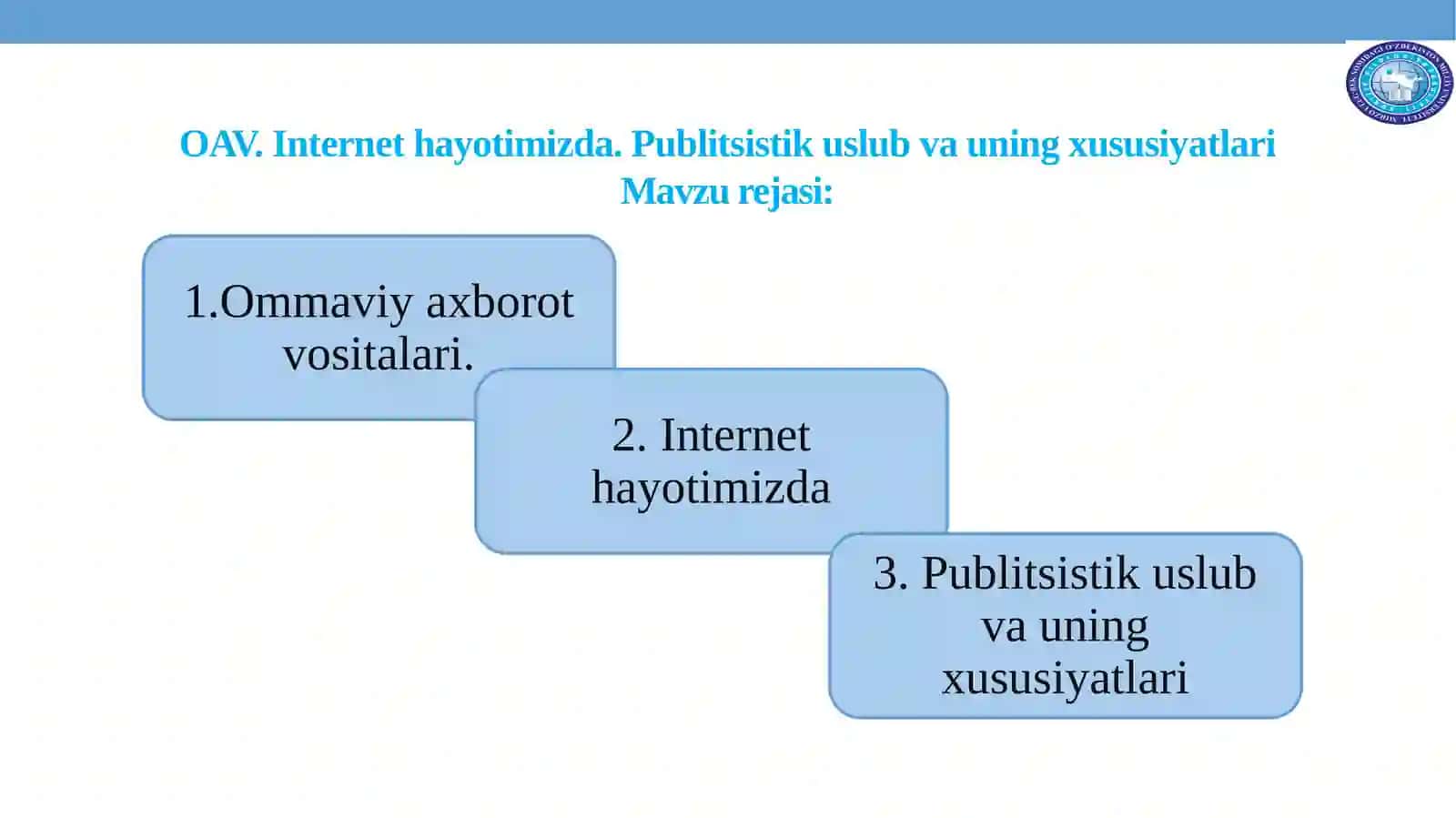 Publitsistik uslub va uning xususiyatlari 2