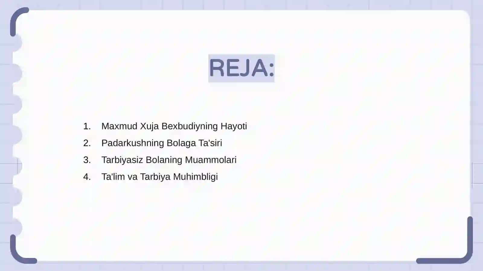 Maxmud Xuja Bexbudiyning Hayoti 2