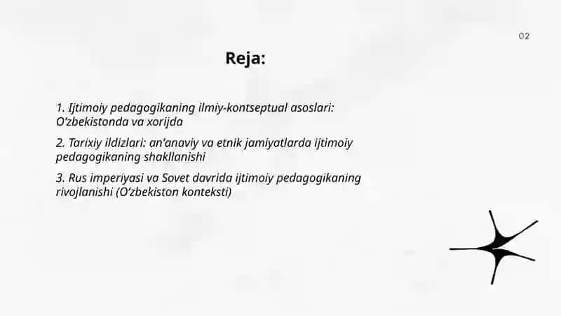 Ijtimoiy pedagogikaning rivojlanishi tarixi 2