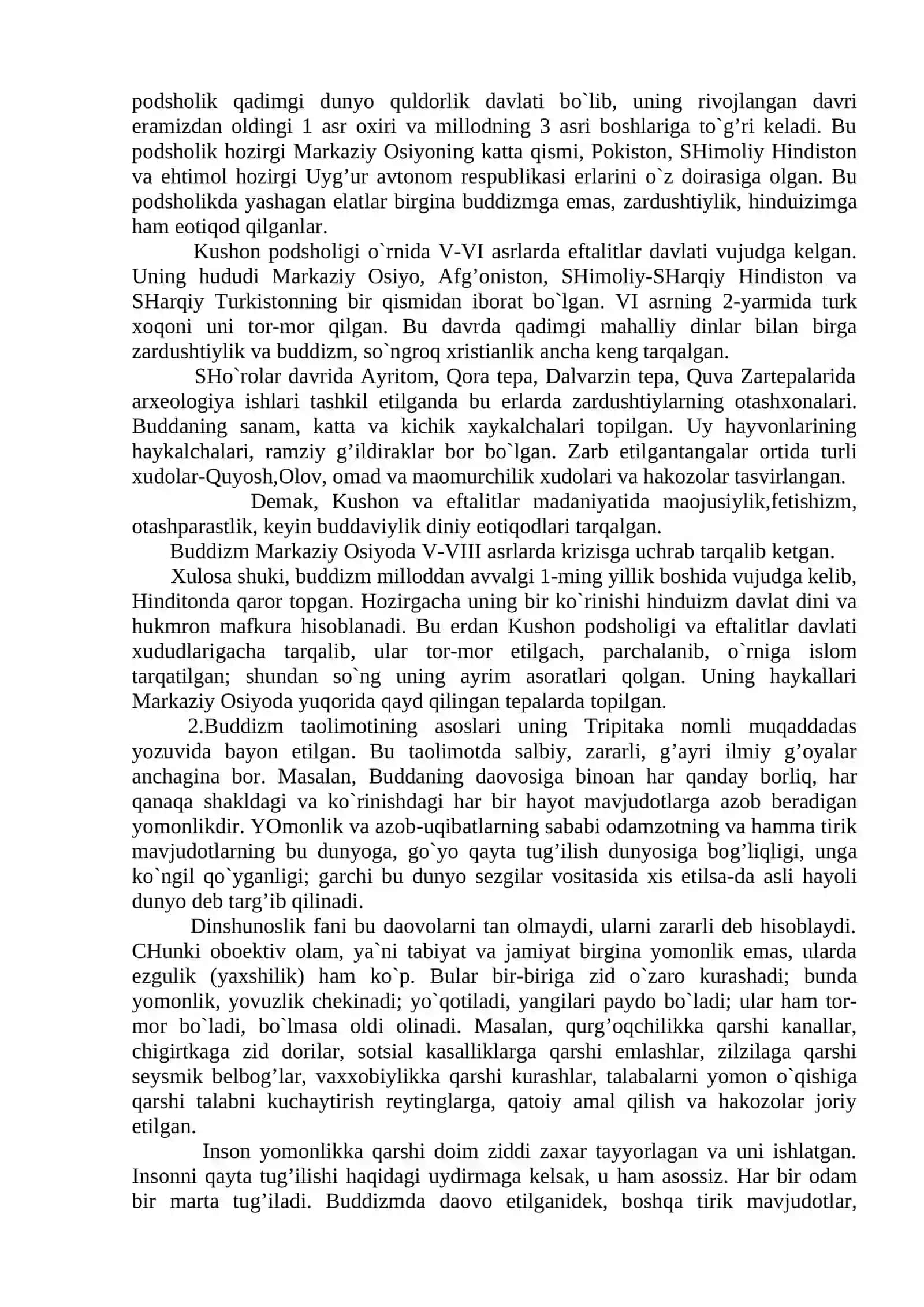 Dunyo dinlari: tarixi va falsafasi 2