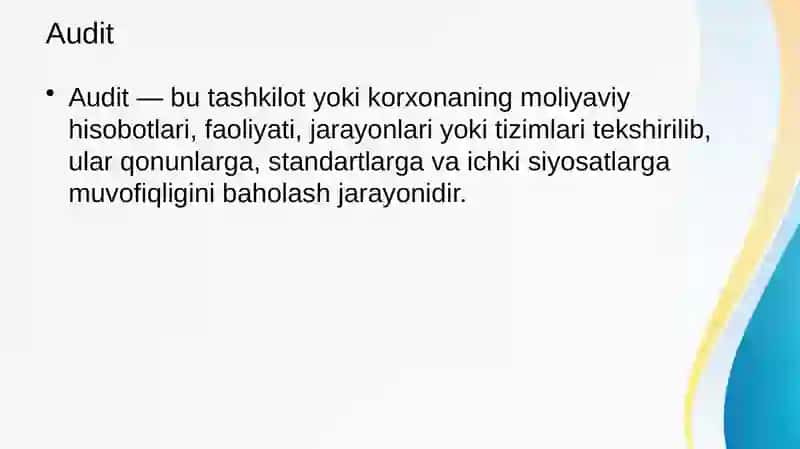 Audit 2