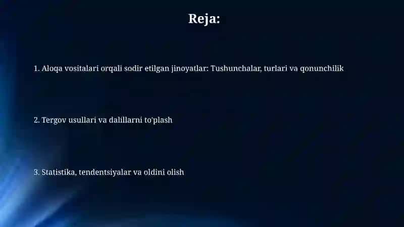 Giyoxvanlik vositallari bilan bog’liq jinoyatlarni tergovi 2