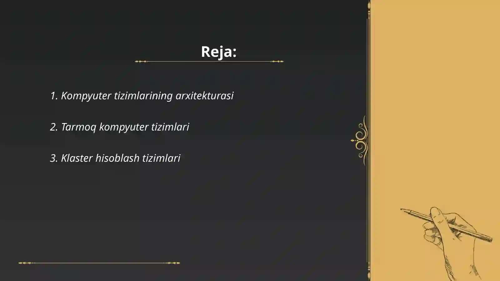Turli soxalar uchun mo‘ljallangan kompyuterlar va kompyuter tizimlari 2