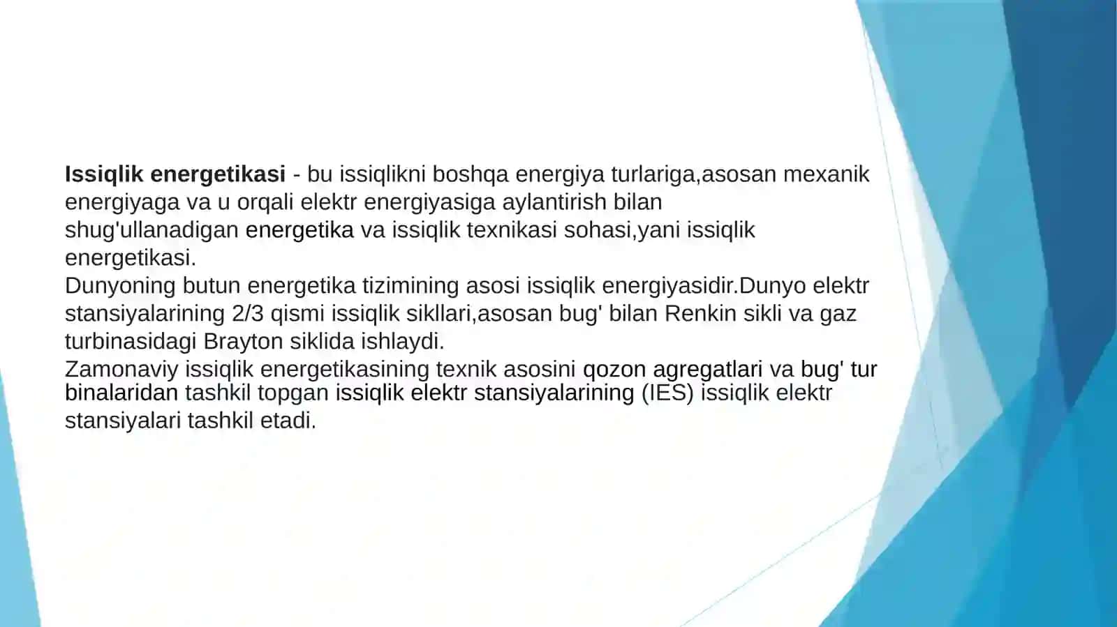 ISSIQLIK ENERGETIKA SANOATI CHIQINDILARIDAN QURILISH MATERIALLARI 2