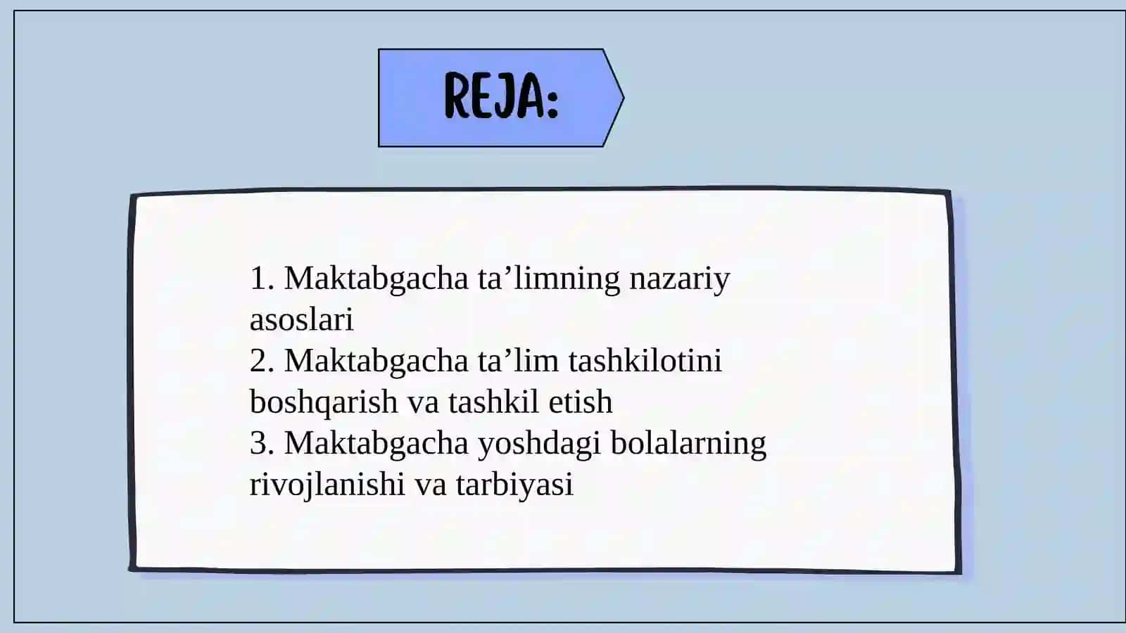ilk va maktabgacha ta'lim pedagogikasi 2