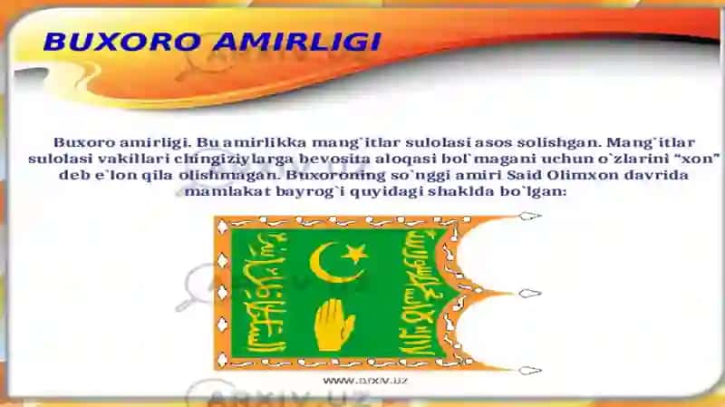 Buxoro amirligi 2