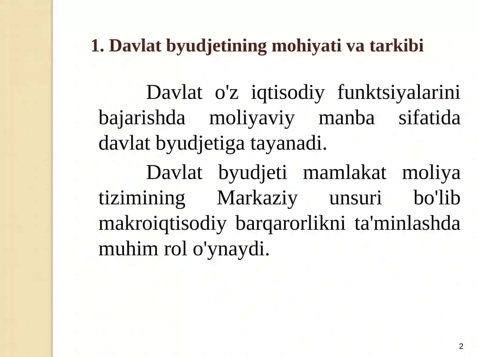 Davlat byudjeti 2