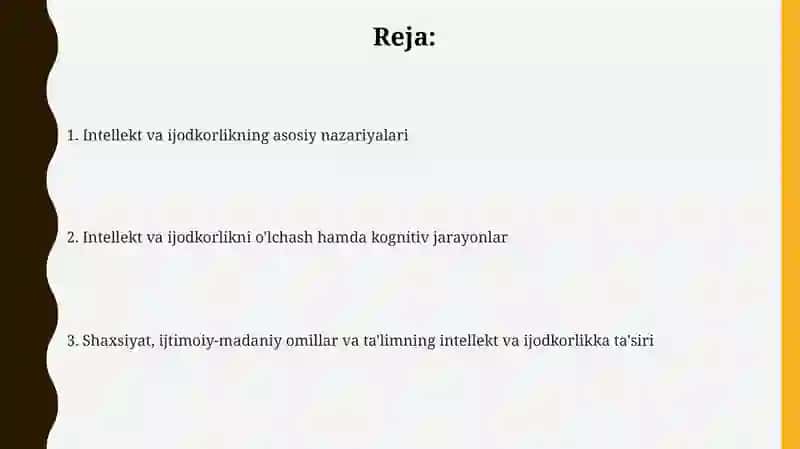 Intellekt nazariyalari 2