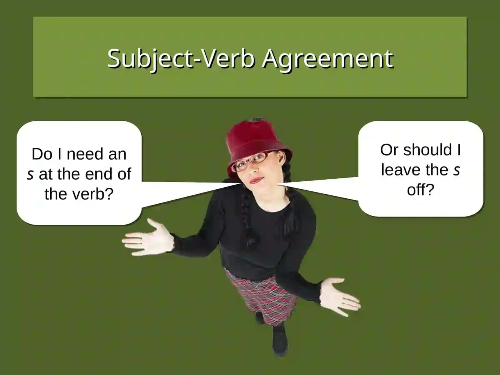 Subject-Verb Agreement 2