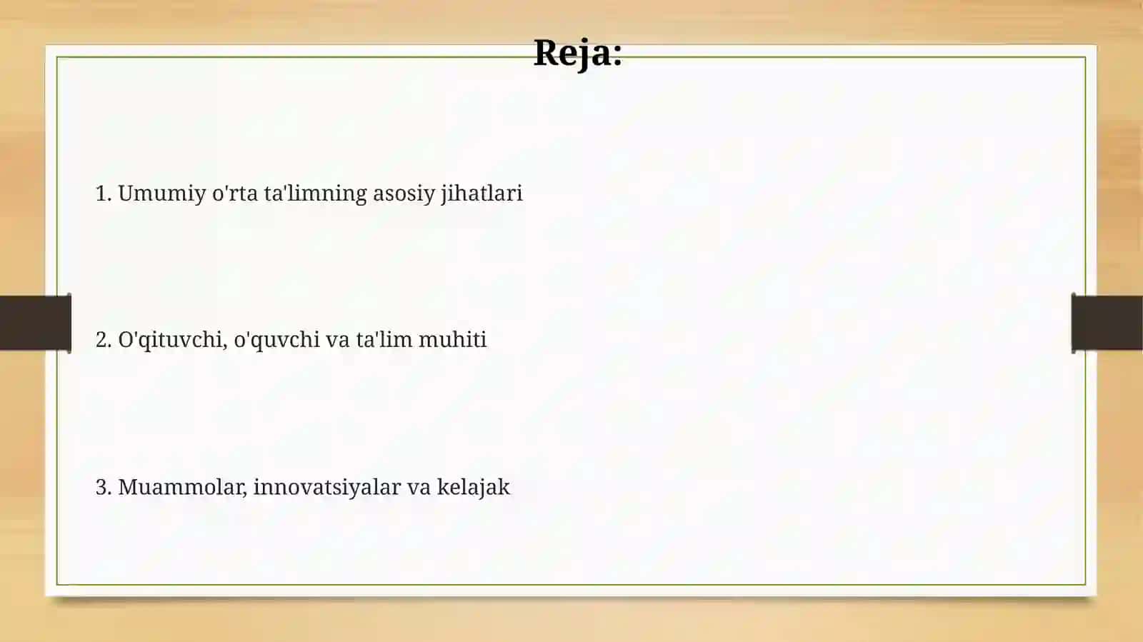 Oz komplektli maktablarda o‘qitish xususiyatlari 2