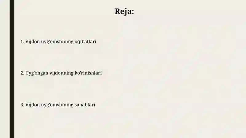 Bir vijdon uygʻonur 2