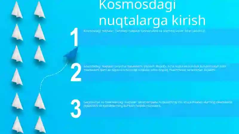 Nuqta.Nuqta Mavzusiga Oid Masalalarni Yechish 2