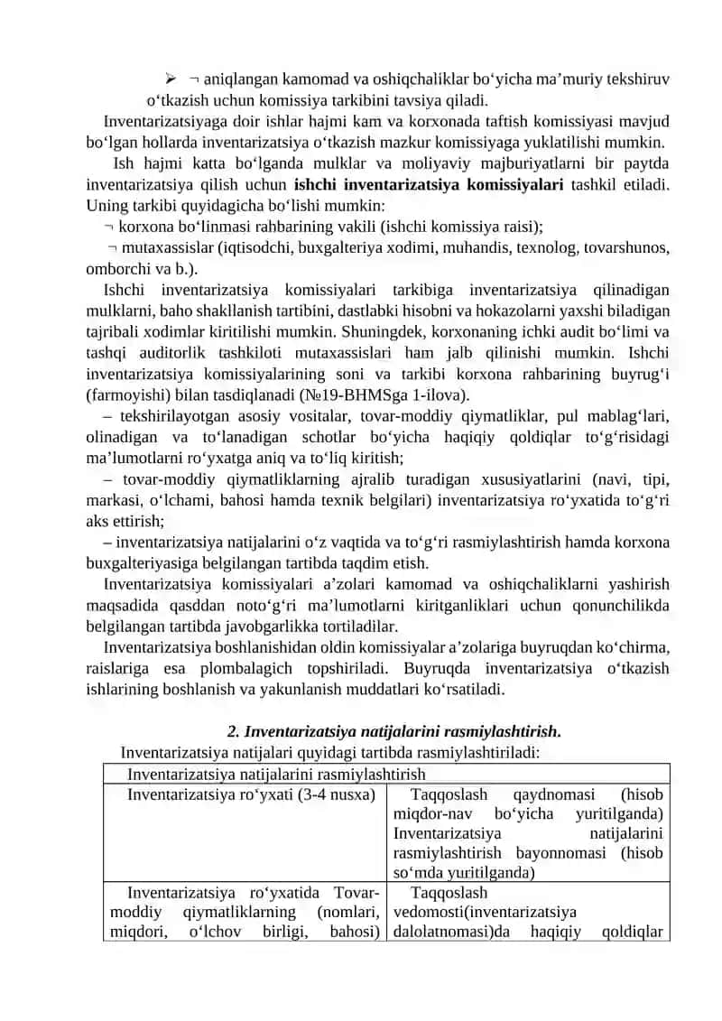 Inventarizatsiya 2