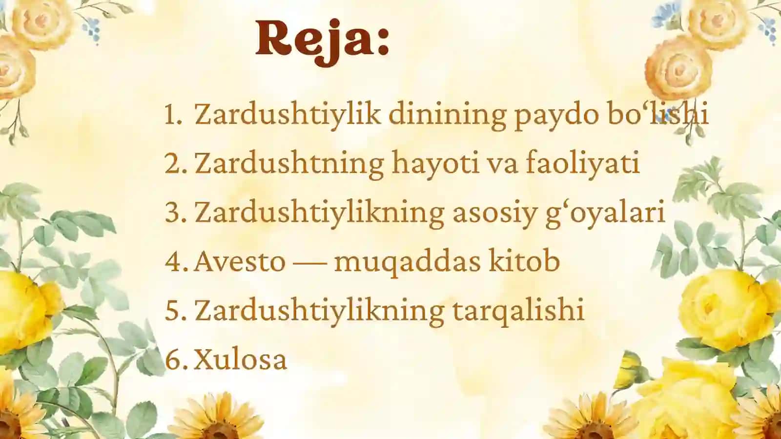 Zardushtiylik dinining vujudga kelishi 2