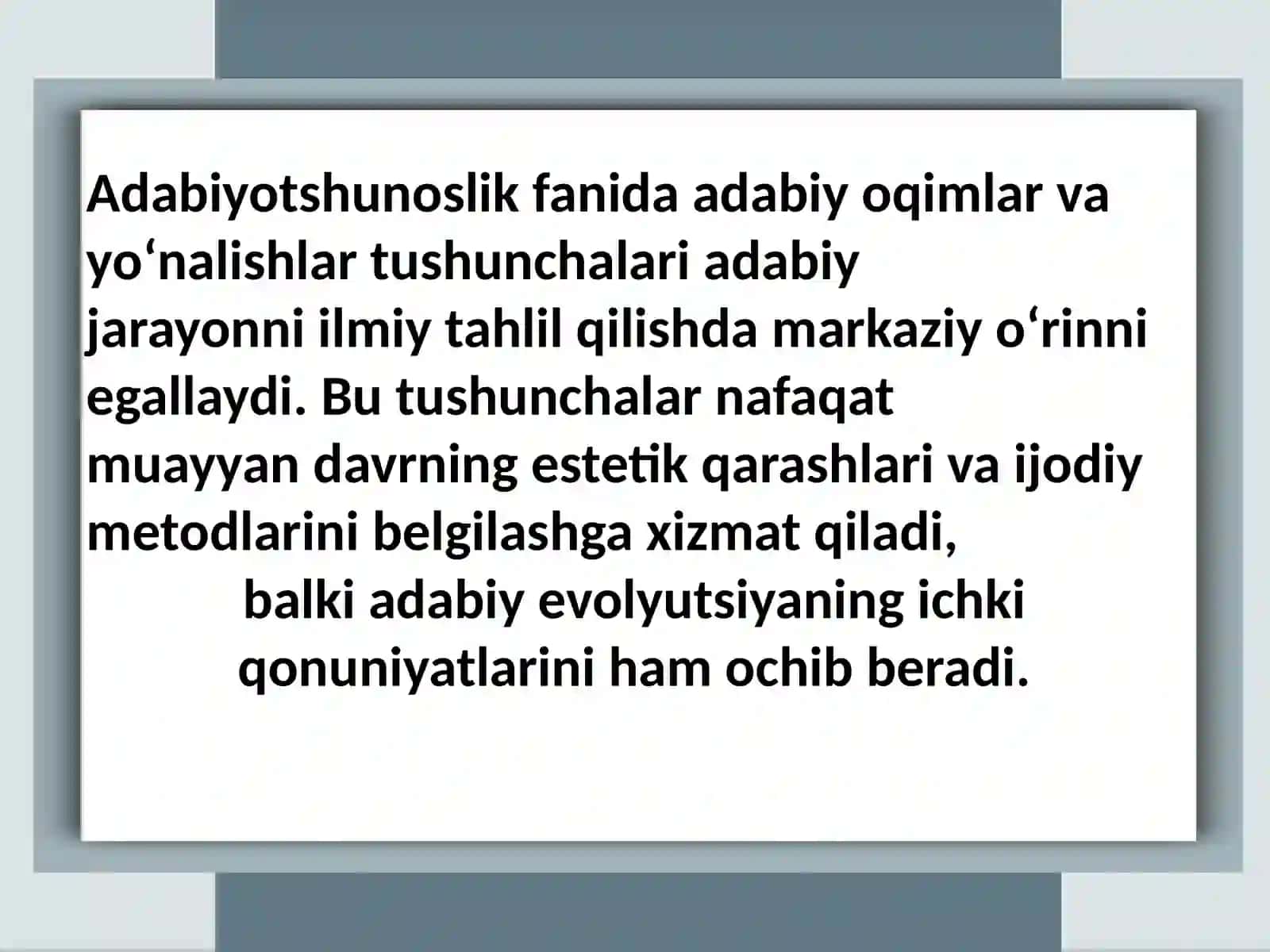 Adabiyoqimvayoʻnalishlar 2