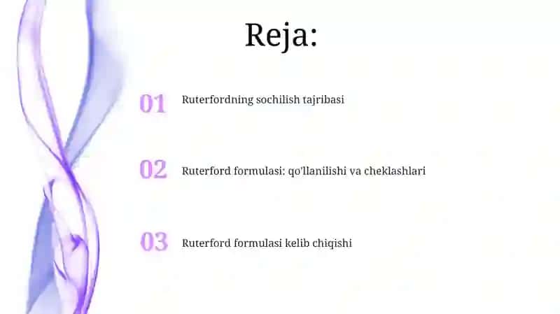 Ruterford formulasi 2