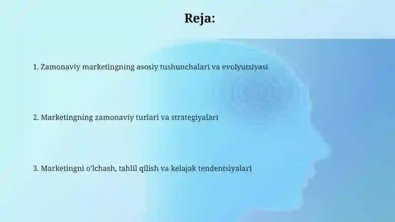 Zamonaviy marketing va uning turlari 2