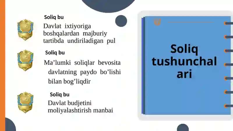 Soliq munosabatlariga kirish 2