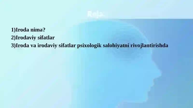 IRODA VA IRODAVIY SIFATLAR 2