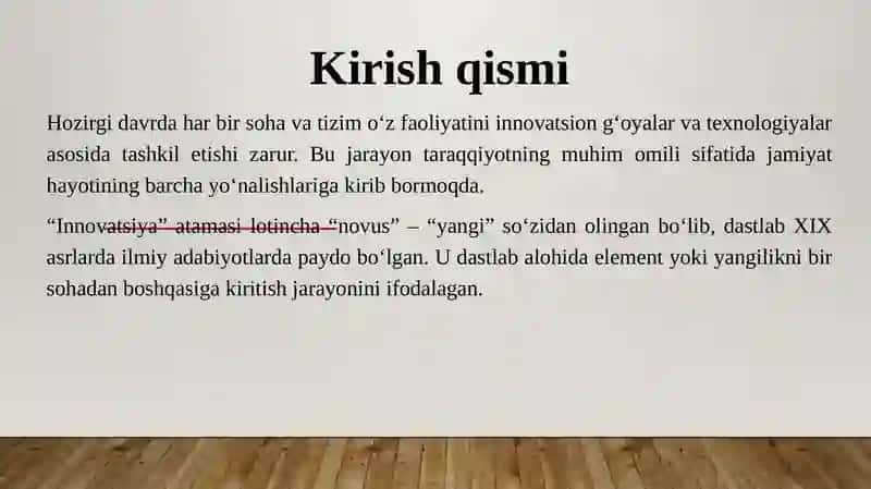 Innovatsion texnologiyalar ta’lim sifatini oshirish manbai sifatida 2