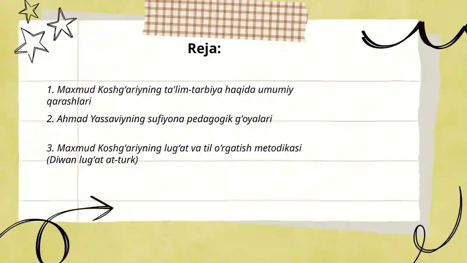 Maxmud Koshgʻariyning pedagogik qarashlari 2