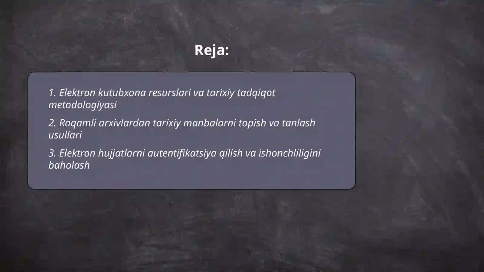 Tarixiy tadqiqotlarda elektron kutubxona materiallaridan foydalanish 2