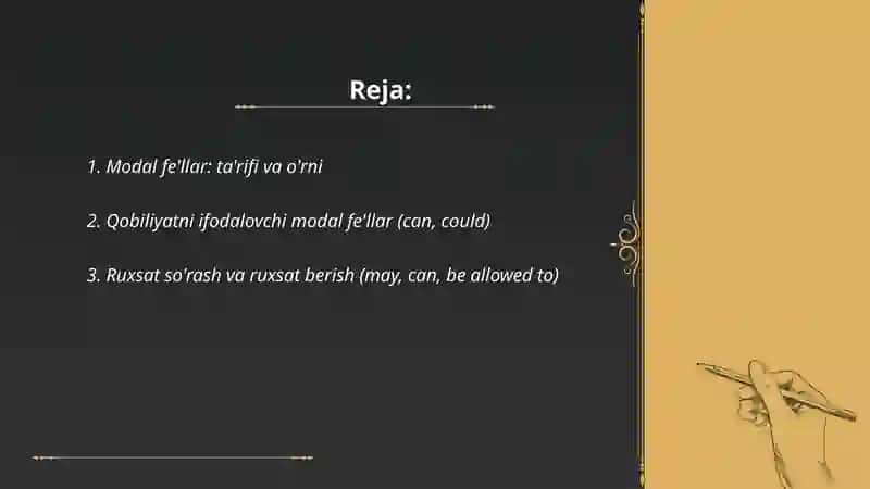 Modal verbs 2
