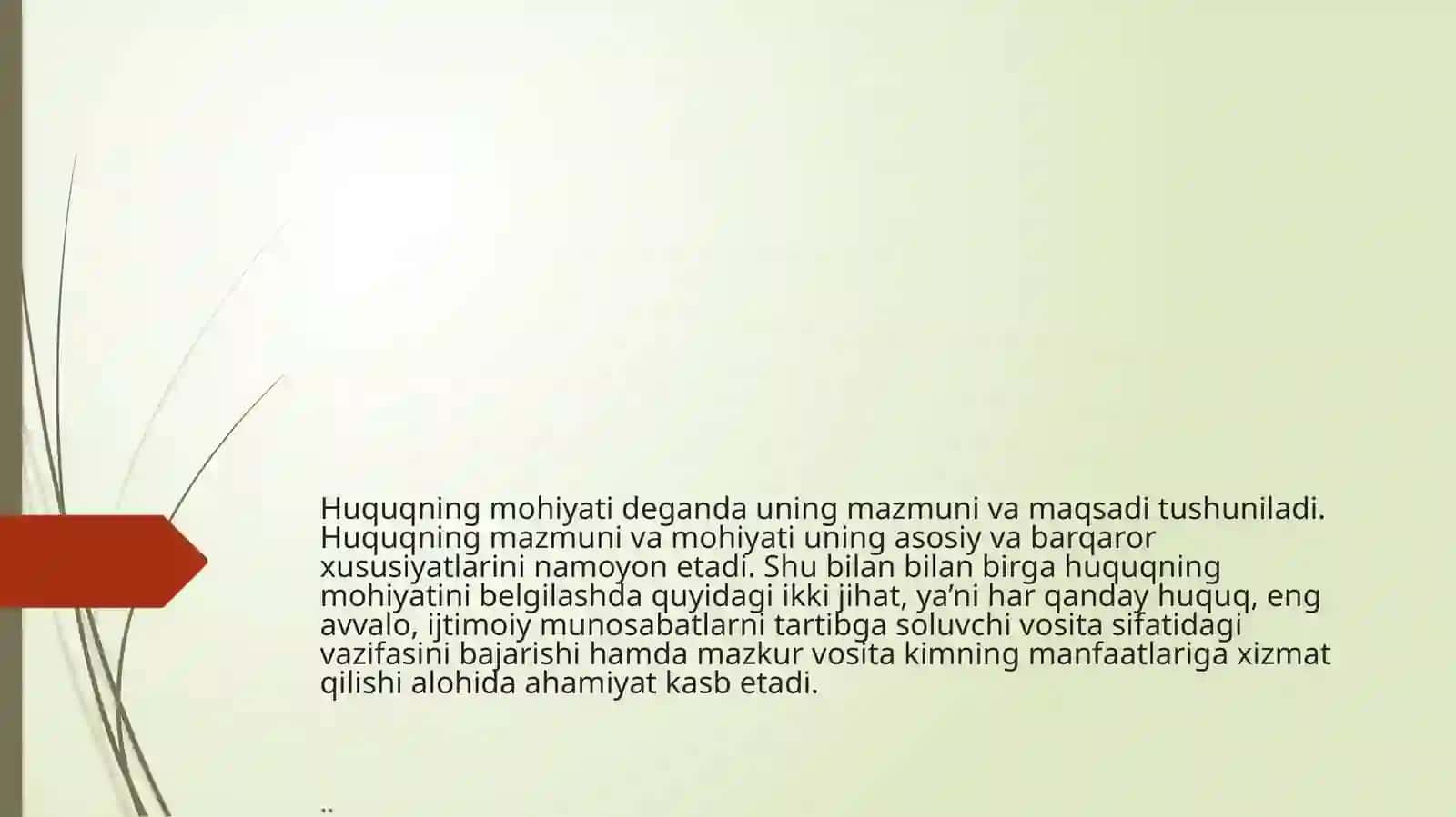 Huquqning mohiyati haqidagi nazariyalar 2