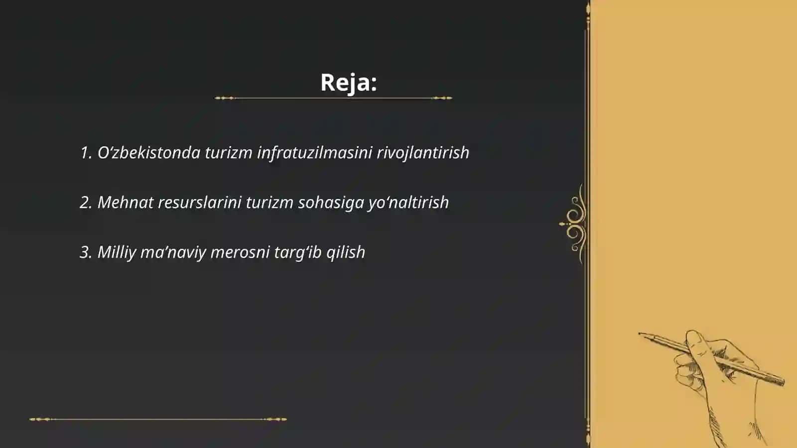 Oʻzbekistonda turizm madaniyatini shakillantirish 2