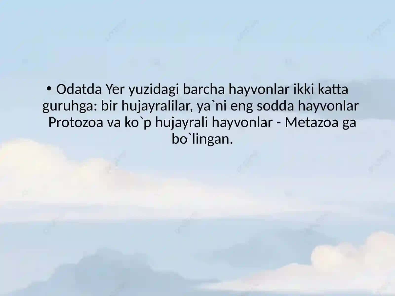 Ko'phujayralilarning kelib chiqishi to'g'risidagi nazariyalar 2