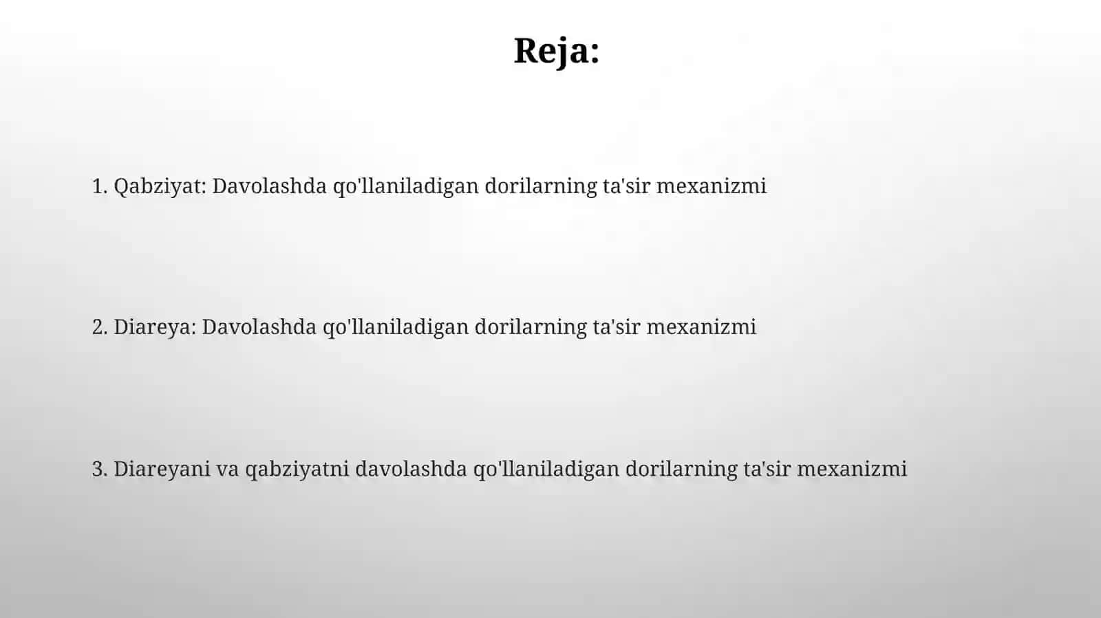 Diareyavaqabziyatdaqoʻllaniladigandorivositalariningtaʼsirmexanizmi 2