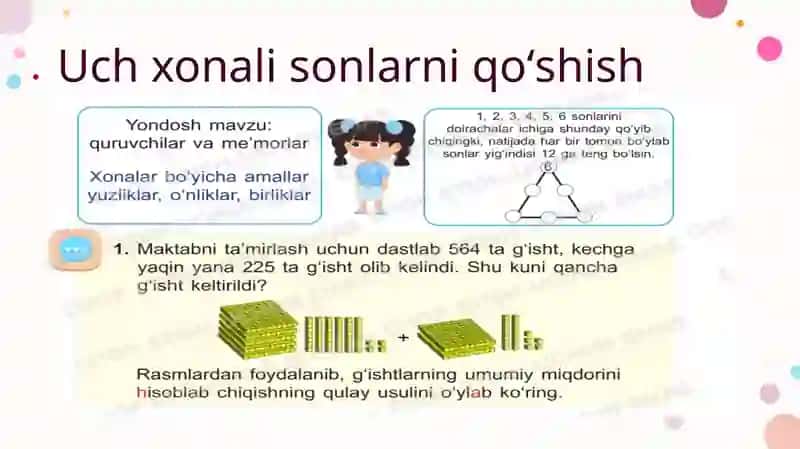 Uchxonalisonlarni qoʻshish 2