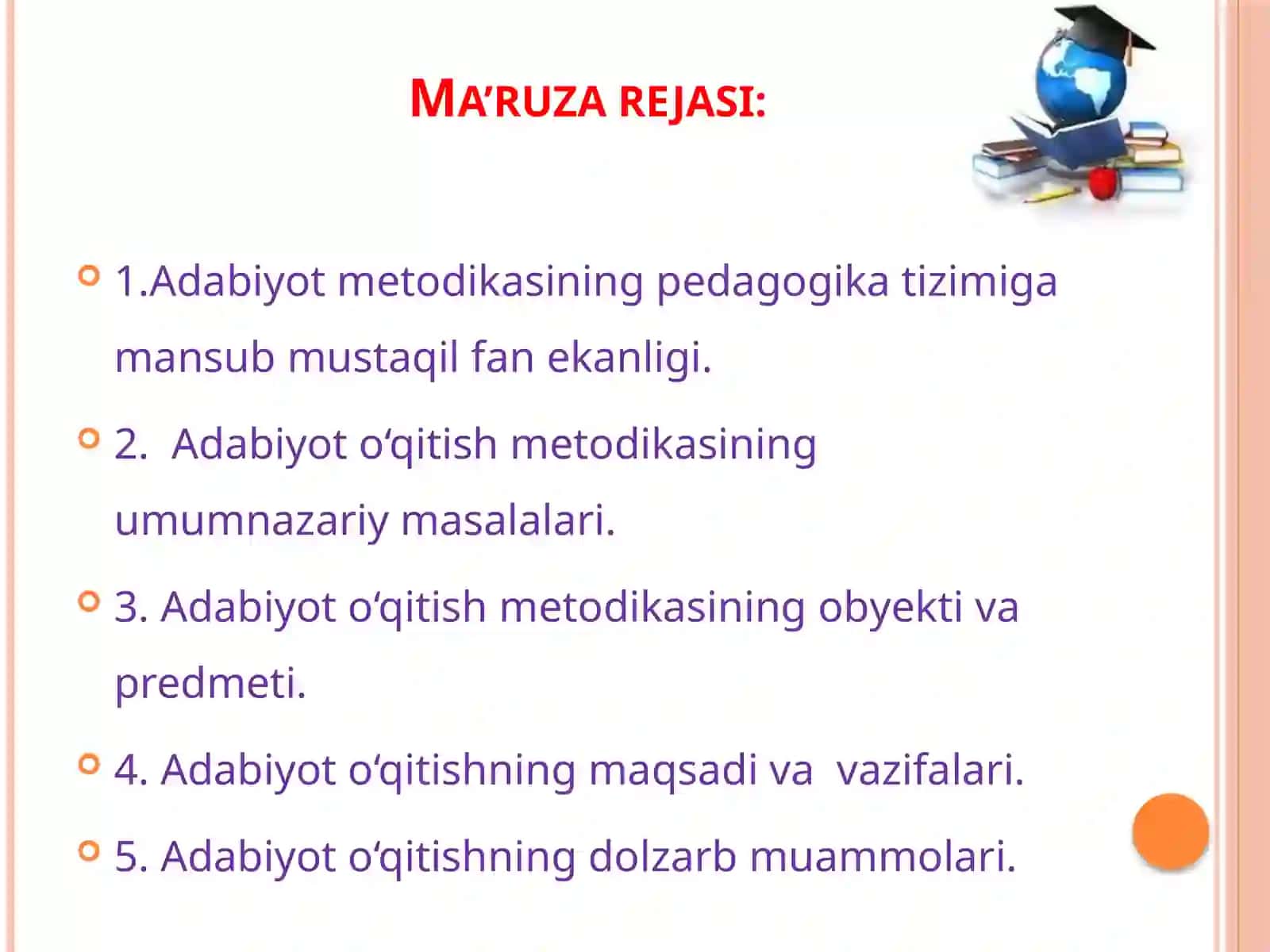Adabiyot o'qitish metodikasining tarixiy taraqiyot yo'li. 2
