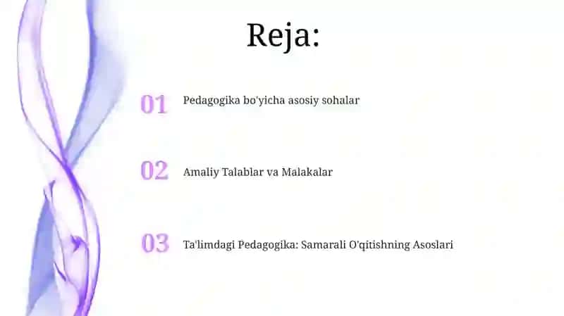 Pedagogika va Qo‘shimcha Ta’lim O‘qituvchisi Rolining Kirish 2