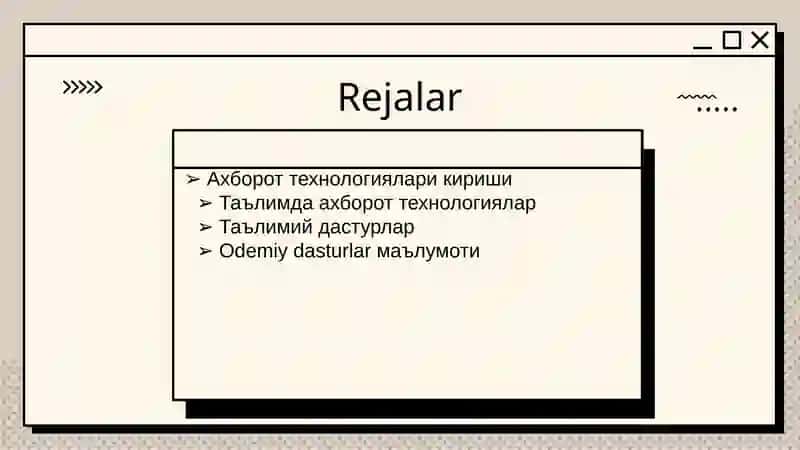Ахборот технологиялари 2