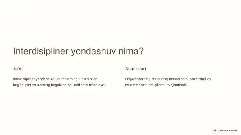 Koʻpburchaklar va ularning xossalarini oʻrgatishda interdisipliner yondashuv 2