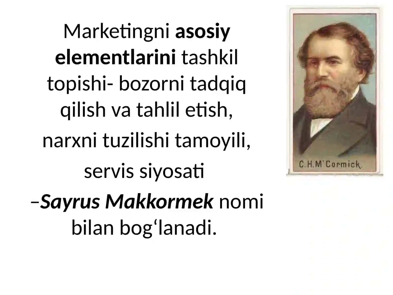 Marketingni rivojlanish evolyusiyasi va konsepsiyasi 2