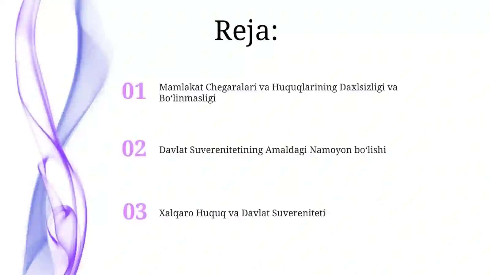 Davlat Suverenitetining Amaldagi Namoyon boʻlishi 2