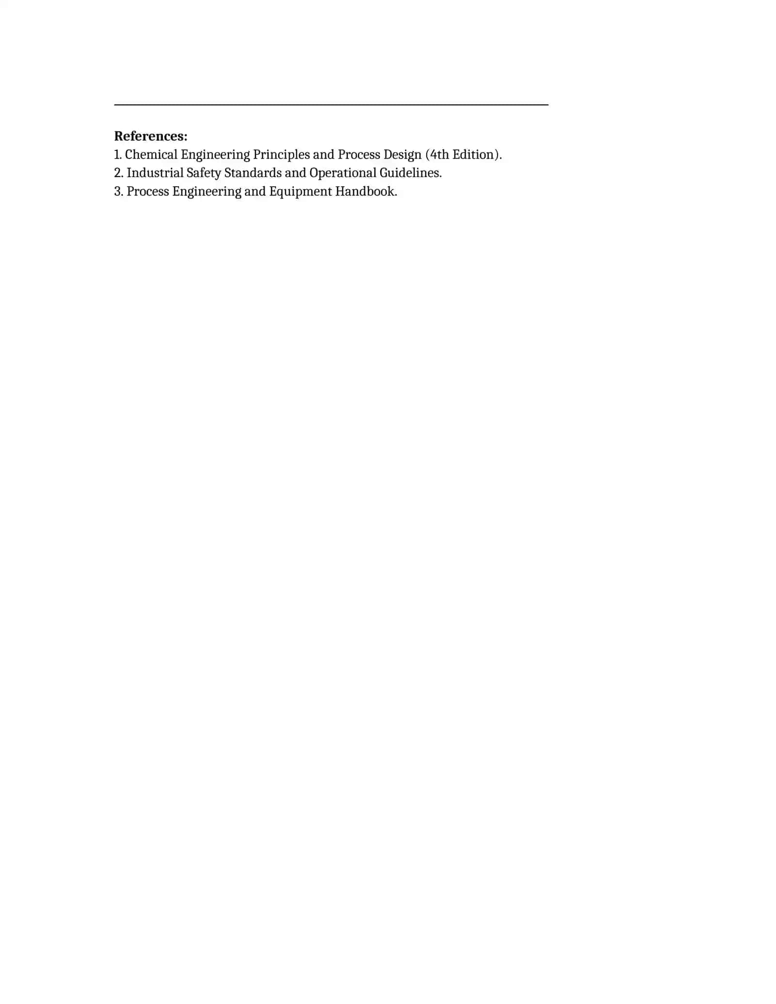Technical Specifications and Operational Overview of the Chemical Processing Unit 2
