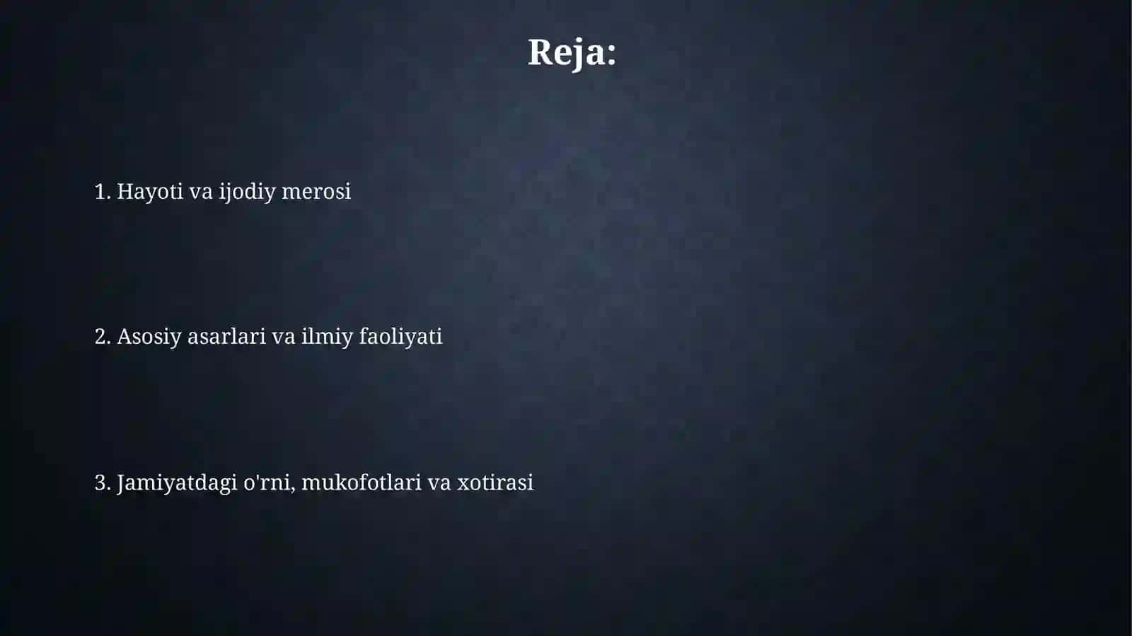 M. A'zamning ijodi vafaoliyati 2